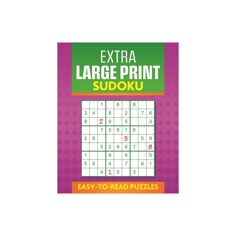 Arcturus publishing ltd Extra Large Print Sudoku (häftad, eng)