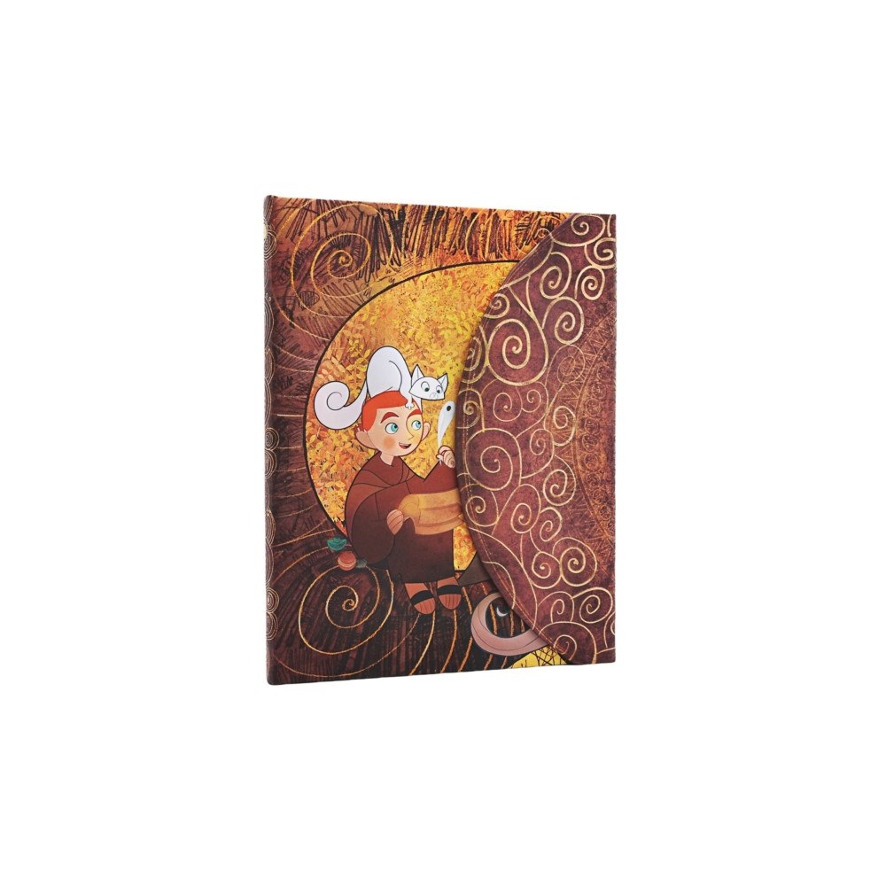 paperblanks The Secret of Kells (Irish Folklore Trilogy) Ultra Lined Hardcover Journal (Wrap Closure) (inbunden, eng)