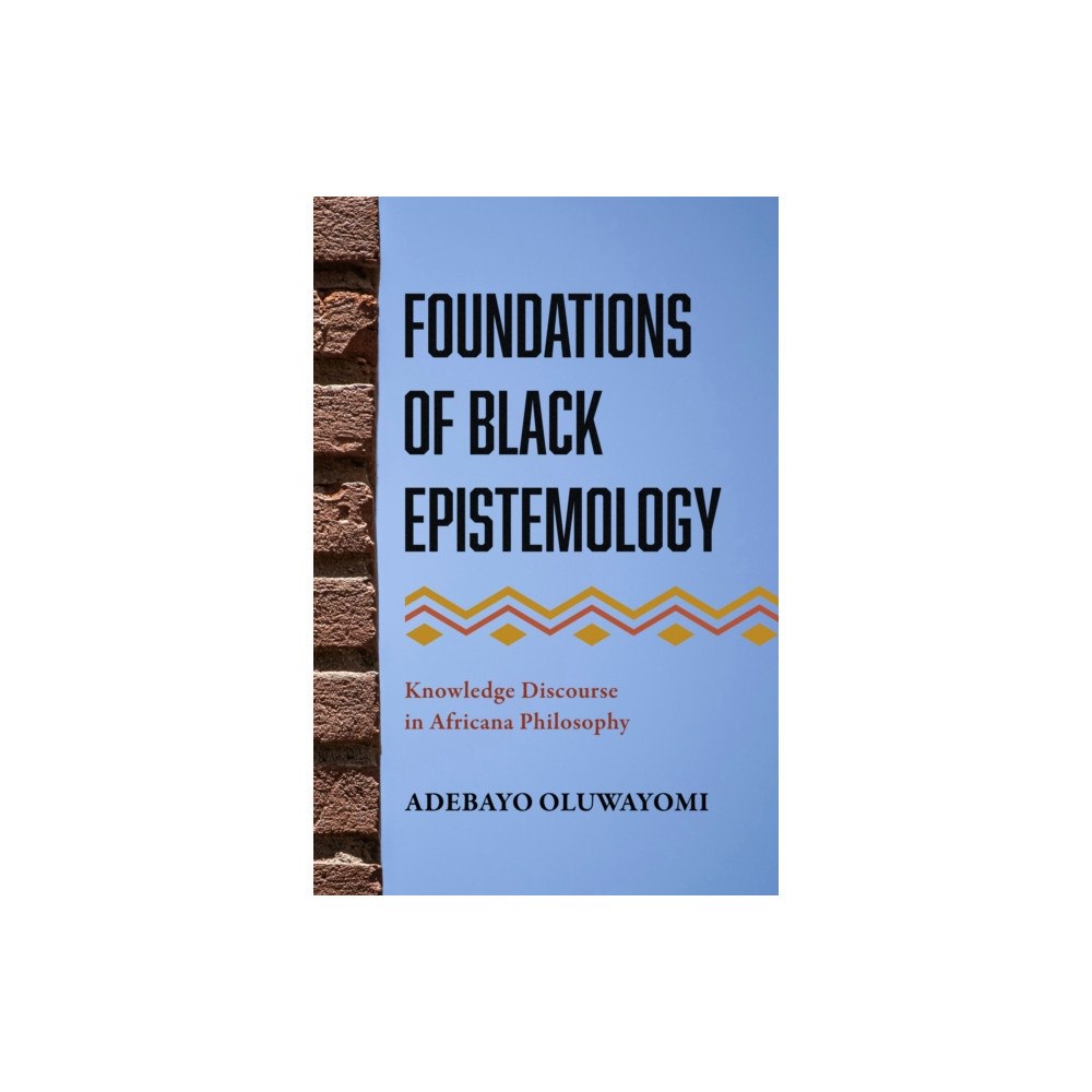 Temple University Press,U.S. Foundations of Black Epistemology (häftad, eng)