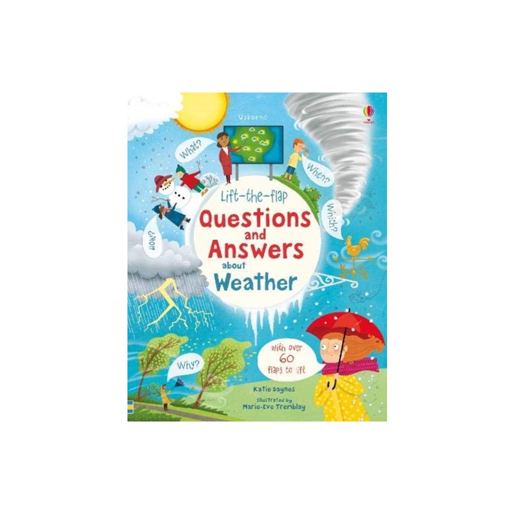 Usborne Publishing Ltd Lift-the-flap Questions and Answers about Weather (bok, board book, eng)