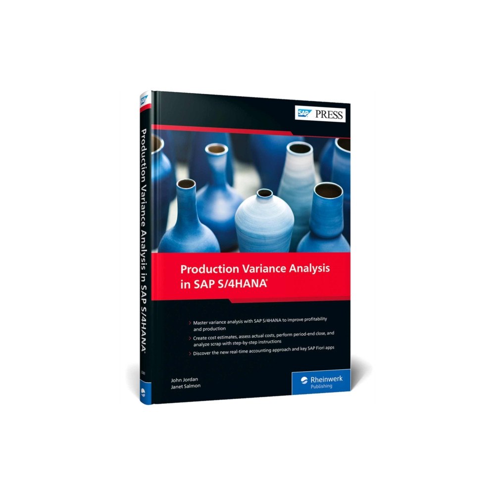 SAP Press Production Variance Analysis in SAP S/4HANA (inbunden, eng)