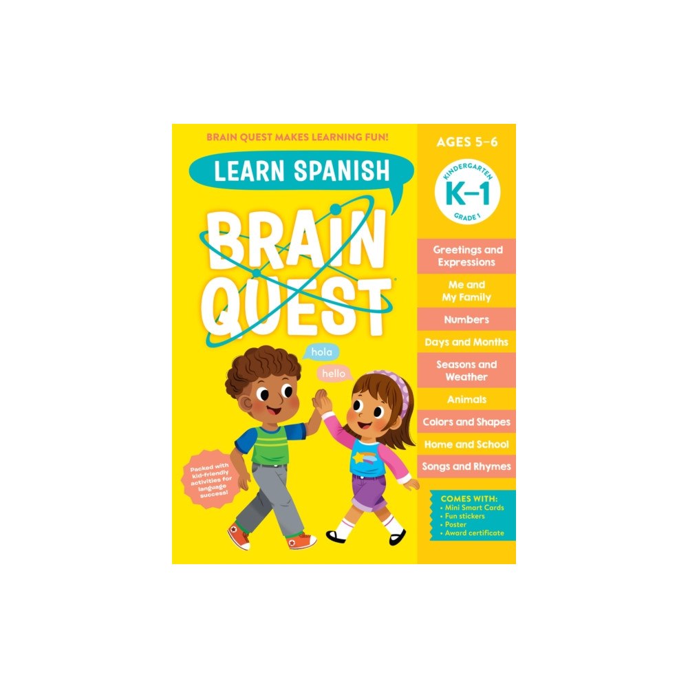 Workman Publishing Brain Quest Workbook: Learn Spanish (häftad, eng)