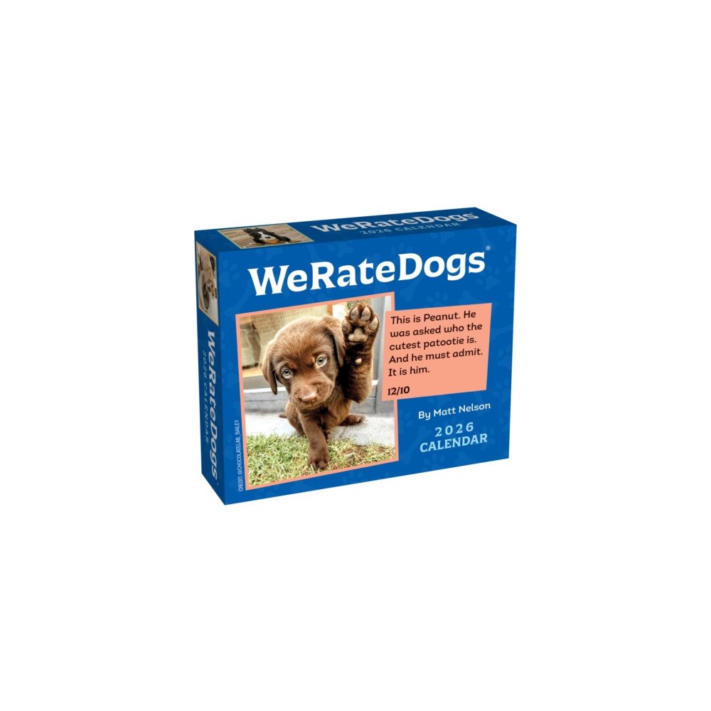 Andrews McMeel Publishing WeRateDogs 2026 Day-to-Day Calendar