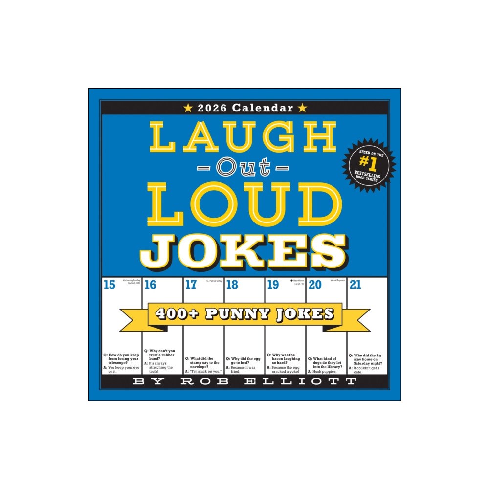 Andrews McMeel Publishing Laugh-Out-Loud Jokes 2026 Wall Calendar
