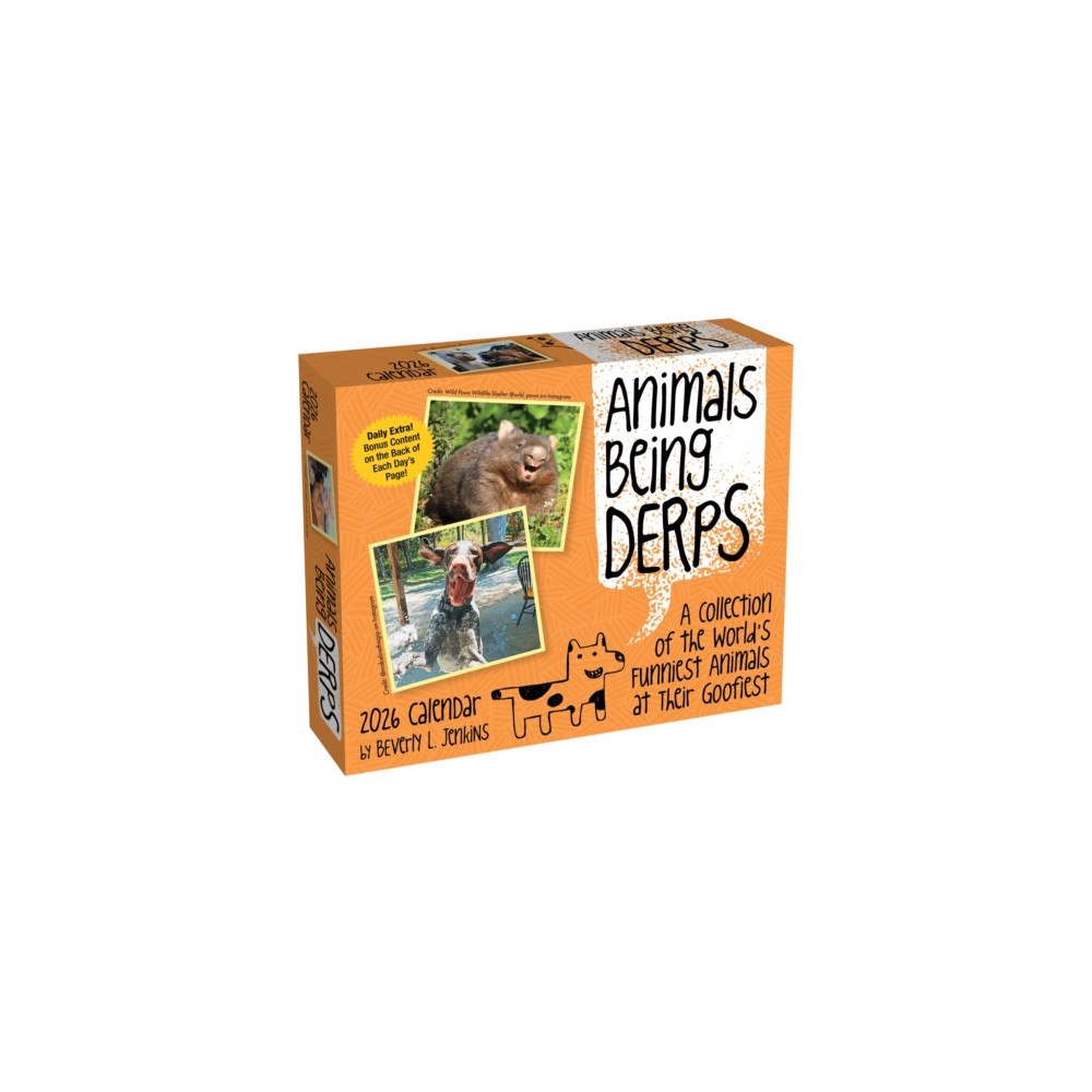 Andrews McMeel Publishing Animals Being Derps 2026 Day-to-Day Calendar