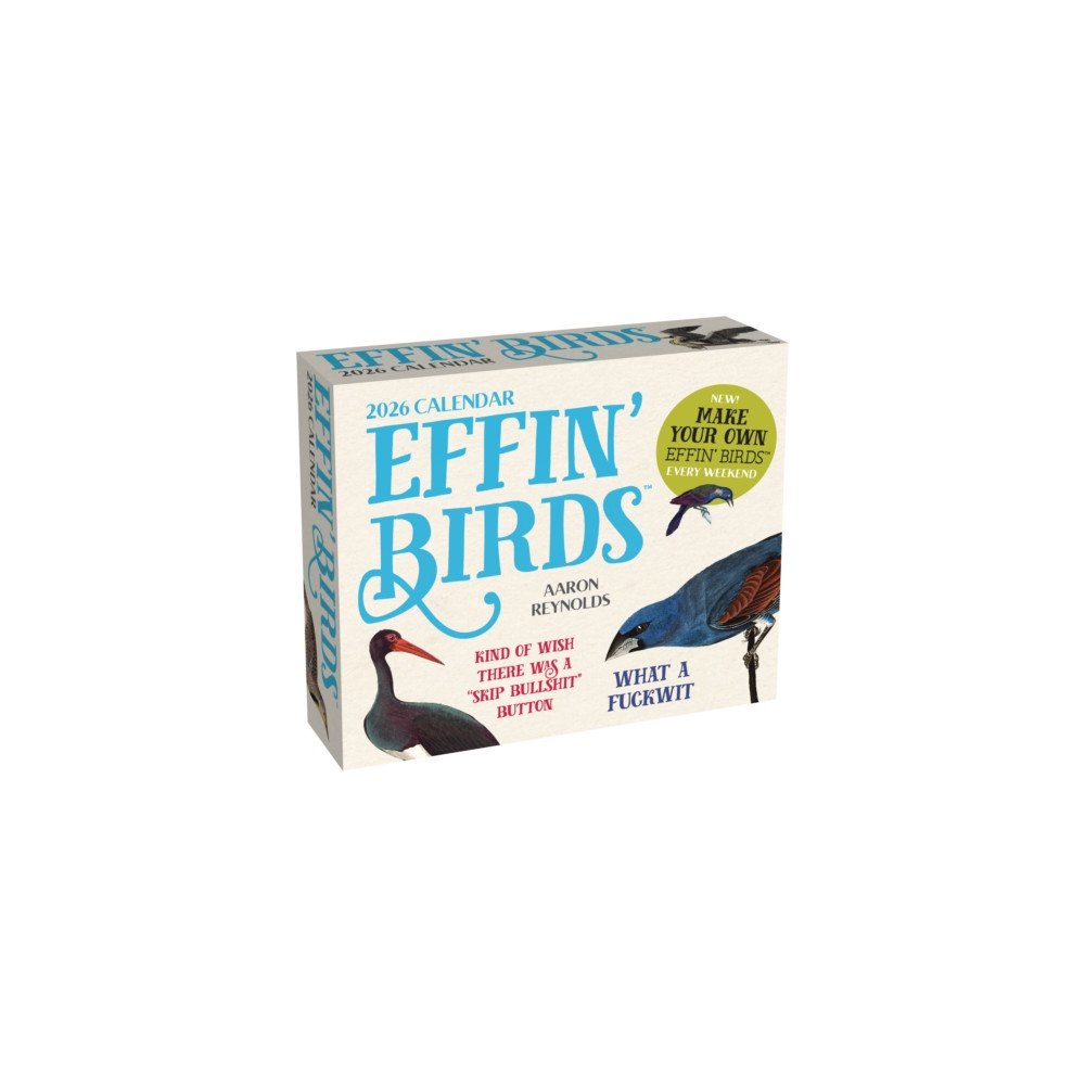 Andrews McMeel Publishing Effin' Birds 2026 Day-to-Day Calendar