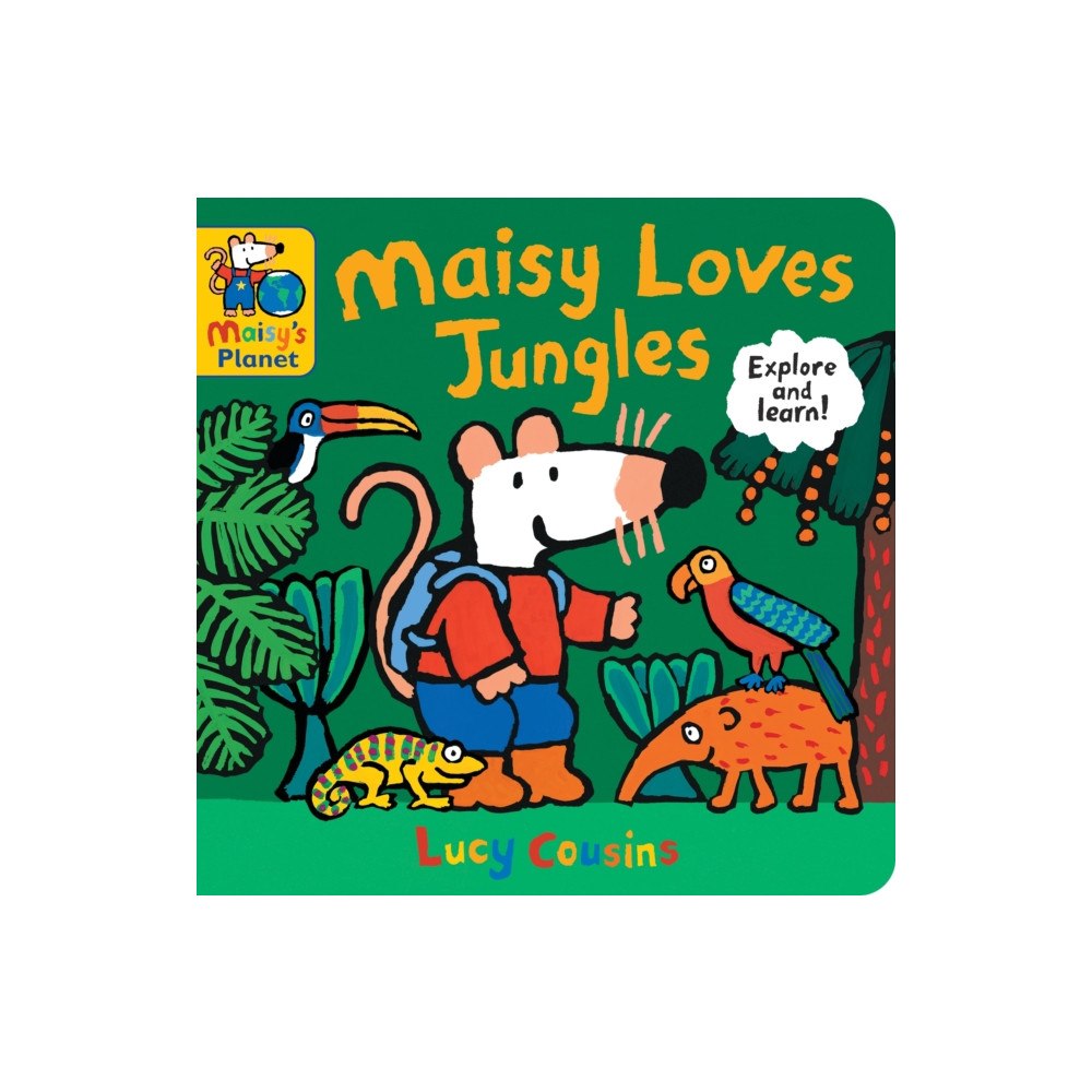 Walker Books Ltd Maisy Loves Jungles: A Maisy's Planet Book (bok, board book, eng)