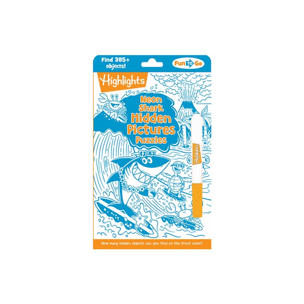 Highlights Press Neon Shark Hidden Pictures Puzzles (häftad, eng)