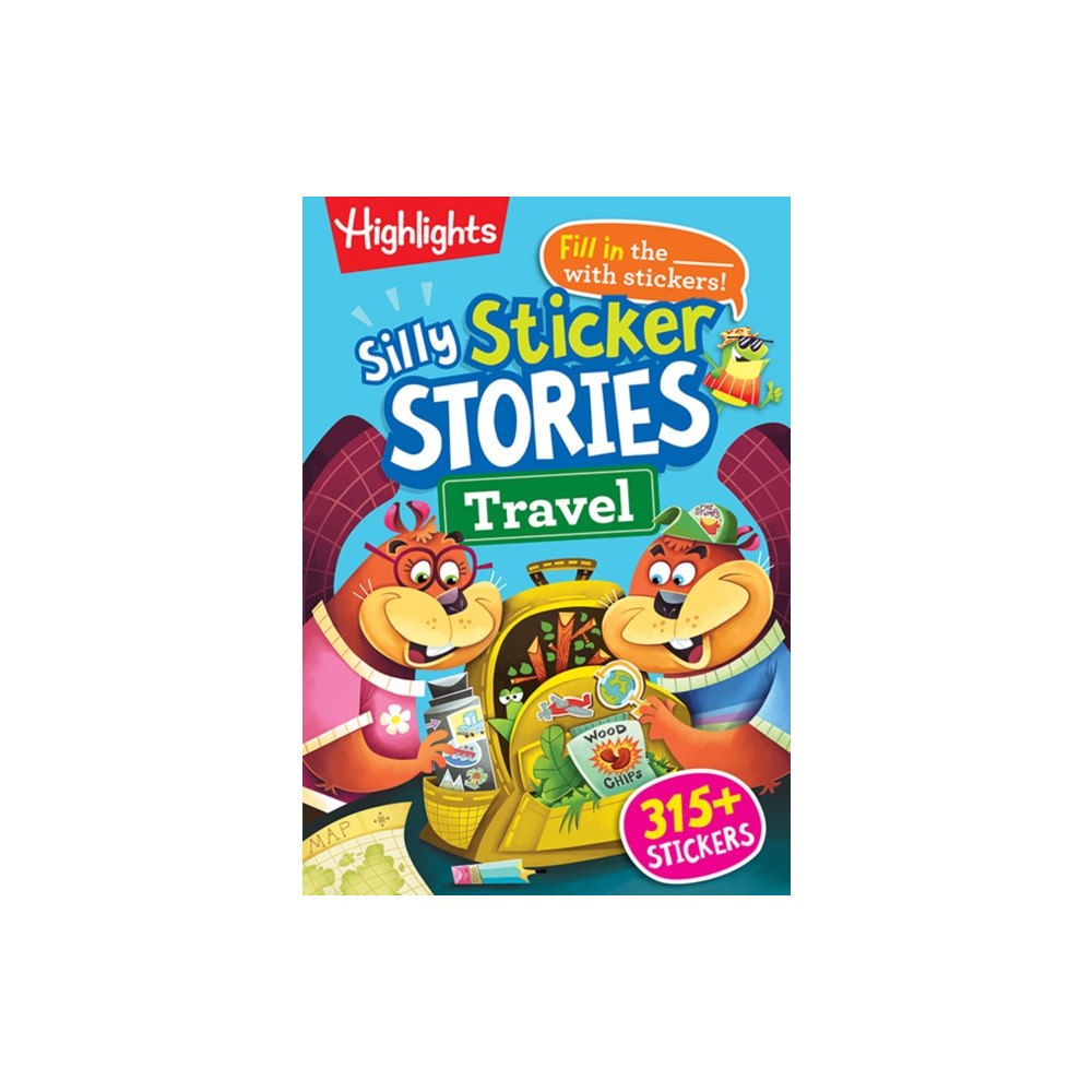 Highlights Press Silly Sticker Stories: Travel (häftad, eng)