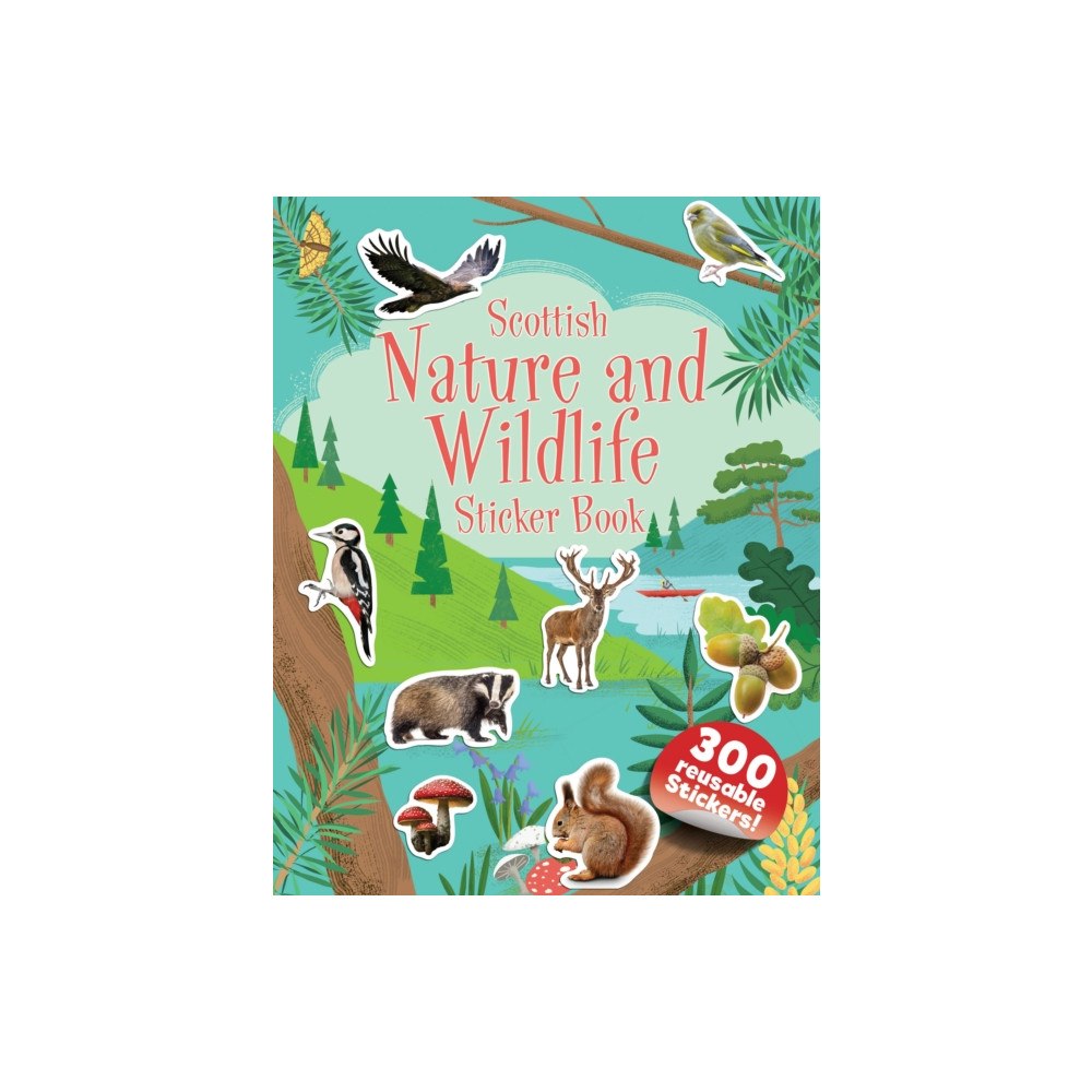 Birlinn General Scottish Nature and Wildlife Sticker Book (häftad, eng)