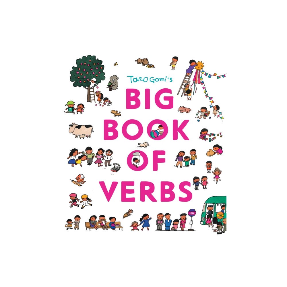 Chronicle Books Taro Gomi’s Big Book of Verbs (inbunden, eng)
