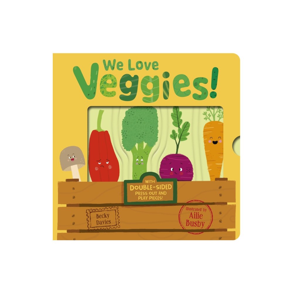 Little Tiger Press Group We Love Veggies! (bok, board book, eng)