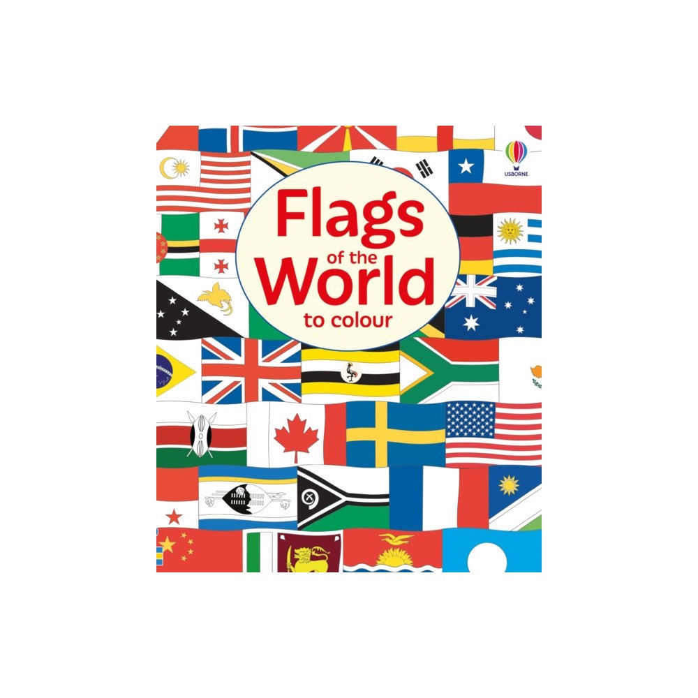 Usborne Publishing Ltd Flags of the World to Colour (häftad, eng)