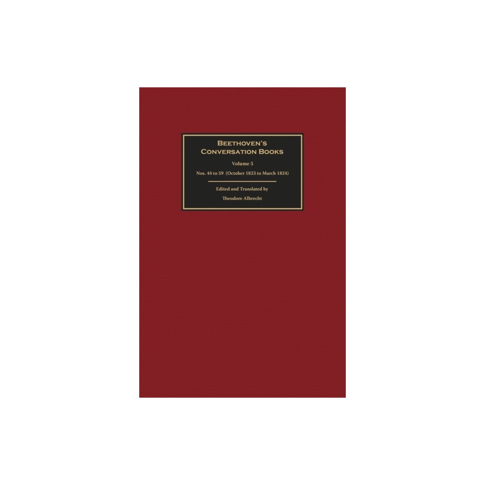Boydell & Brewer Ltd Beethoven's Conversation Books Volume 5 (inbunden, eng)