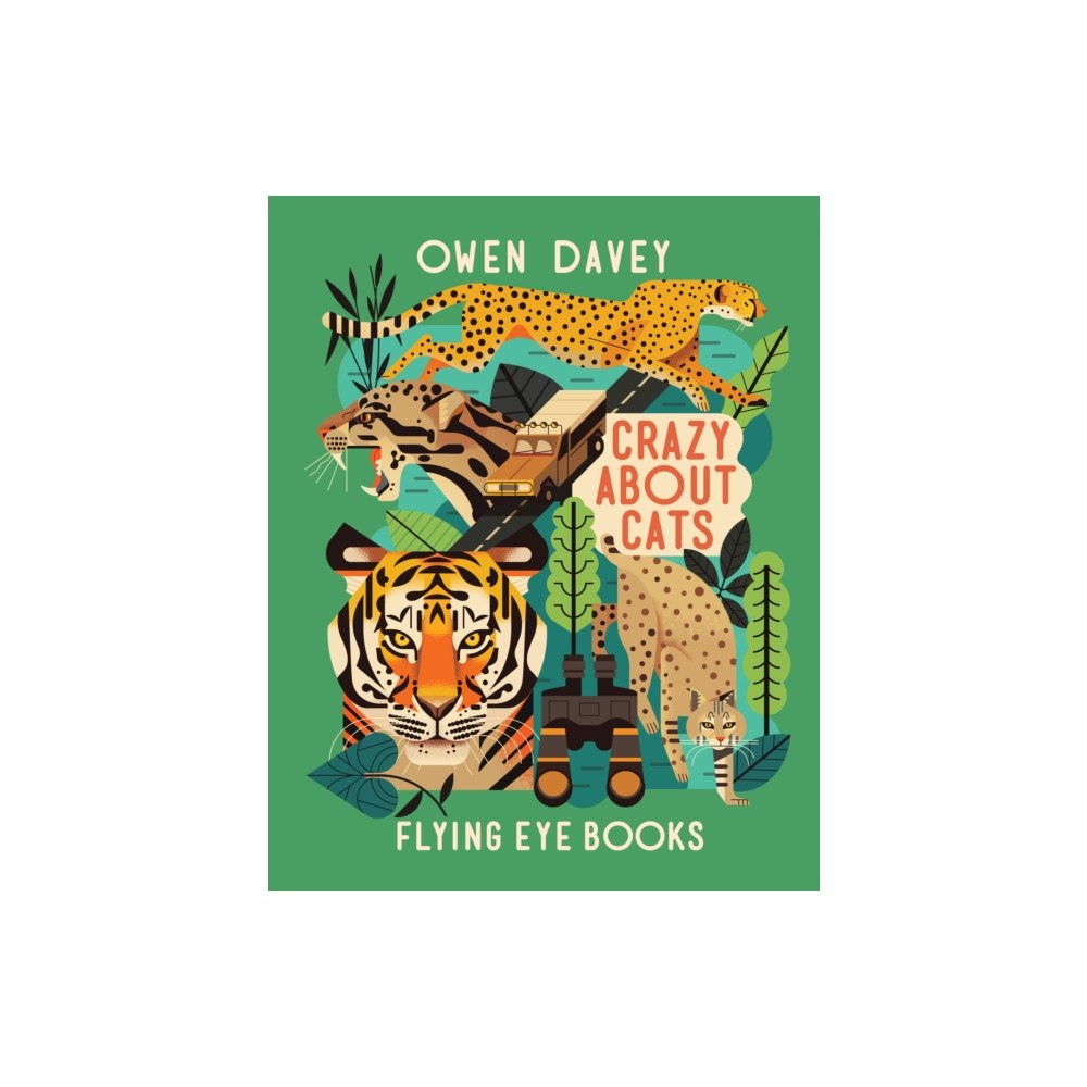 Flying Eye Books Crazy About Cats (häftad, eng)
