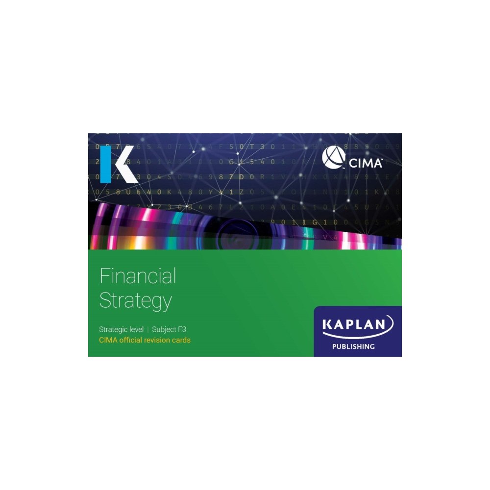 Kaplan Publishing F3 FINANCIAL STRATEGY - REVISION CARDS (häftad, eng)