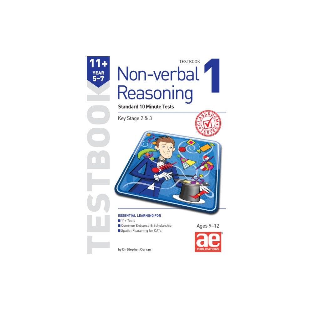 Accelerated Education Publications Ltd 11+ Non-verbal Reasoning Year 5-7 Testbook 1 (häftad, eng)