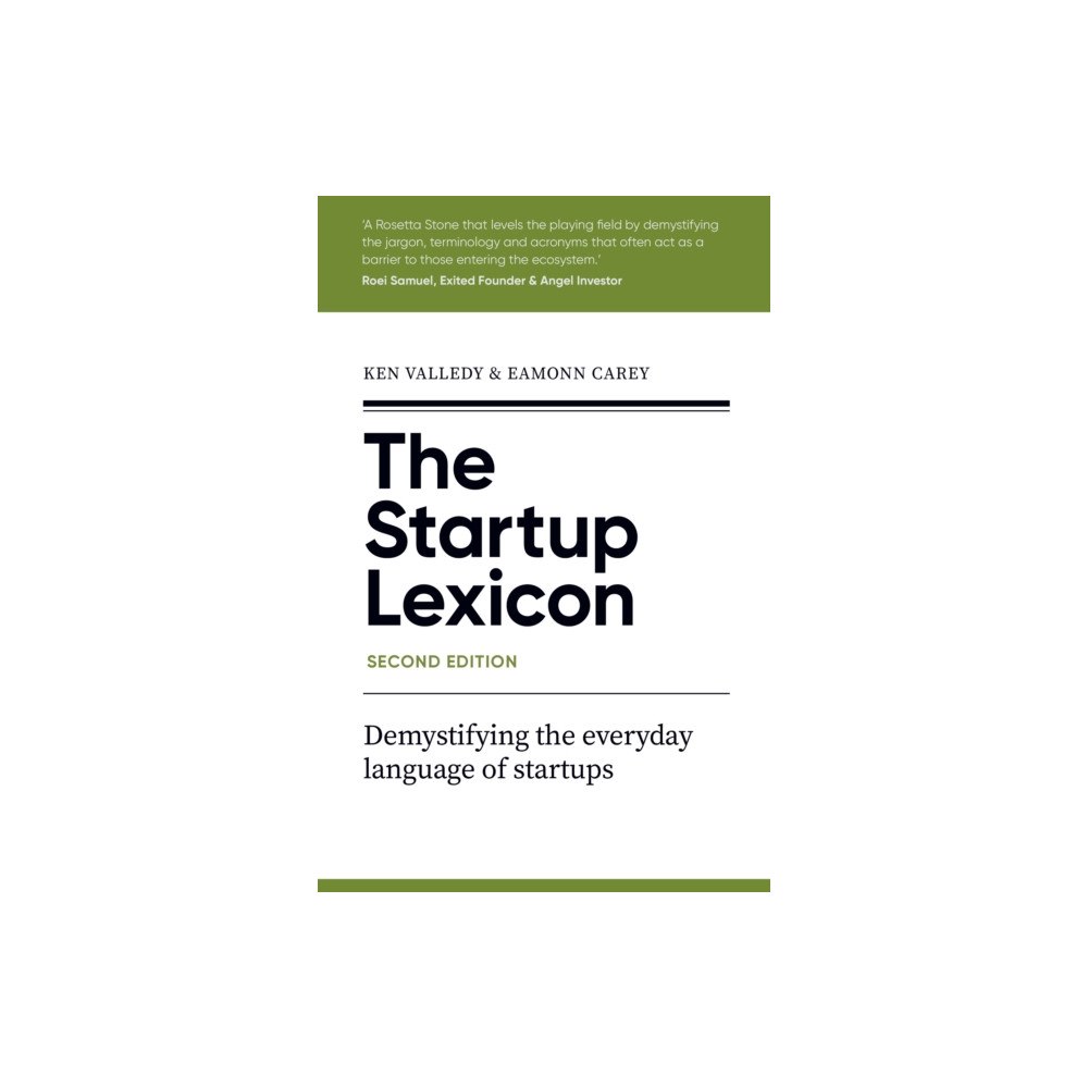 Right Book Press The Startup Lexicon, Second Edition (häftad, eng)