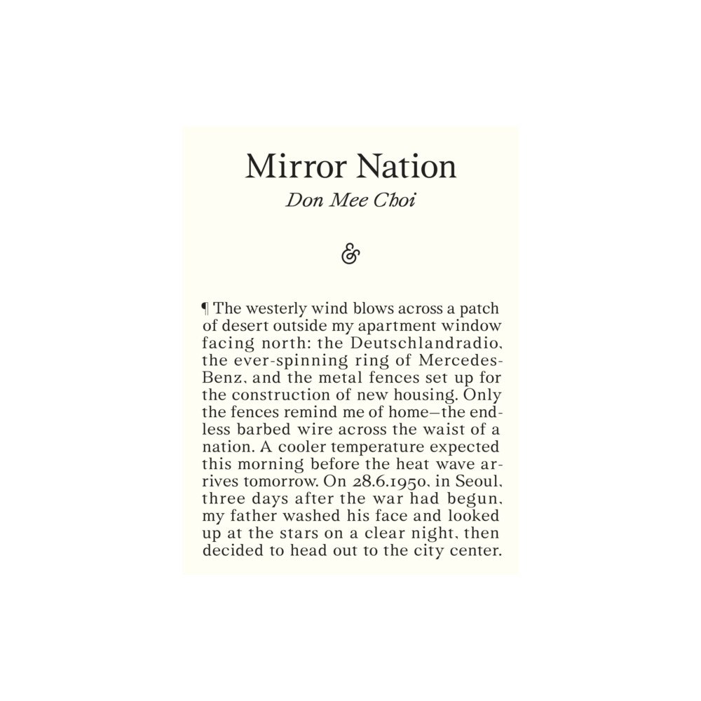 And Other Stories Mirror Nation (häftad, eng)