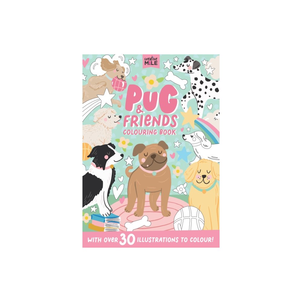 Five Mile Pug and Friends Colouring Book (häftad, eng)