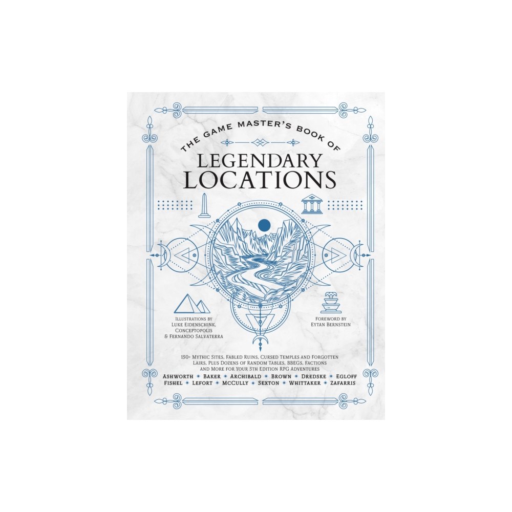 Media Lab Books The Game Master's Book of Legendary Locations (inbunden, eng)