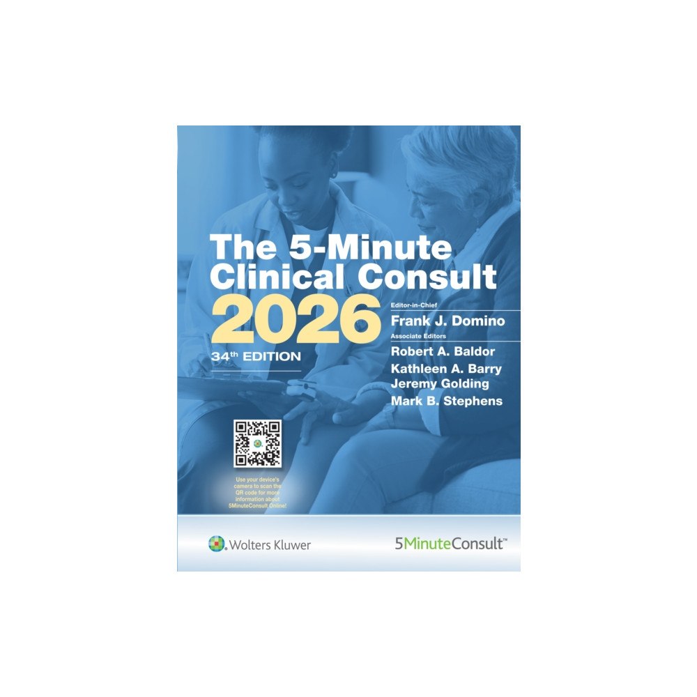 Wolters Kluwer Health The 5-Minute Clinical Consult 2026 (inbunden, eng)