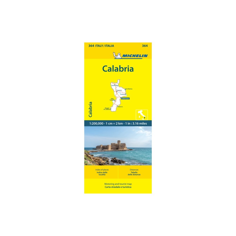 Michelin Editions Des Voyages Calabria - Michelin Local Map 364