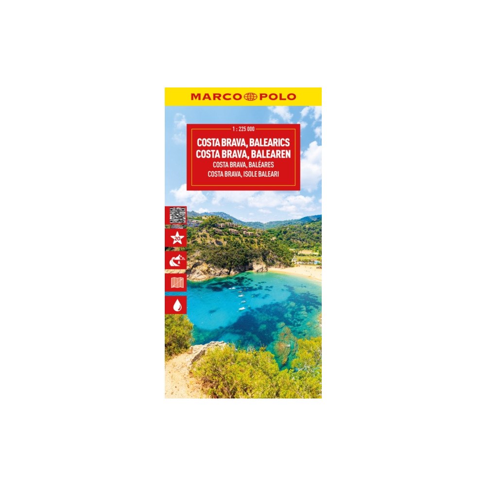 MAIRDUMONT GmbH & Co. KG Costa Brava Marco Polo Map