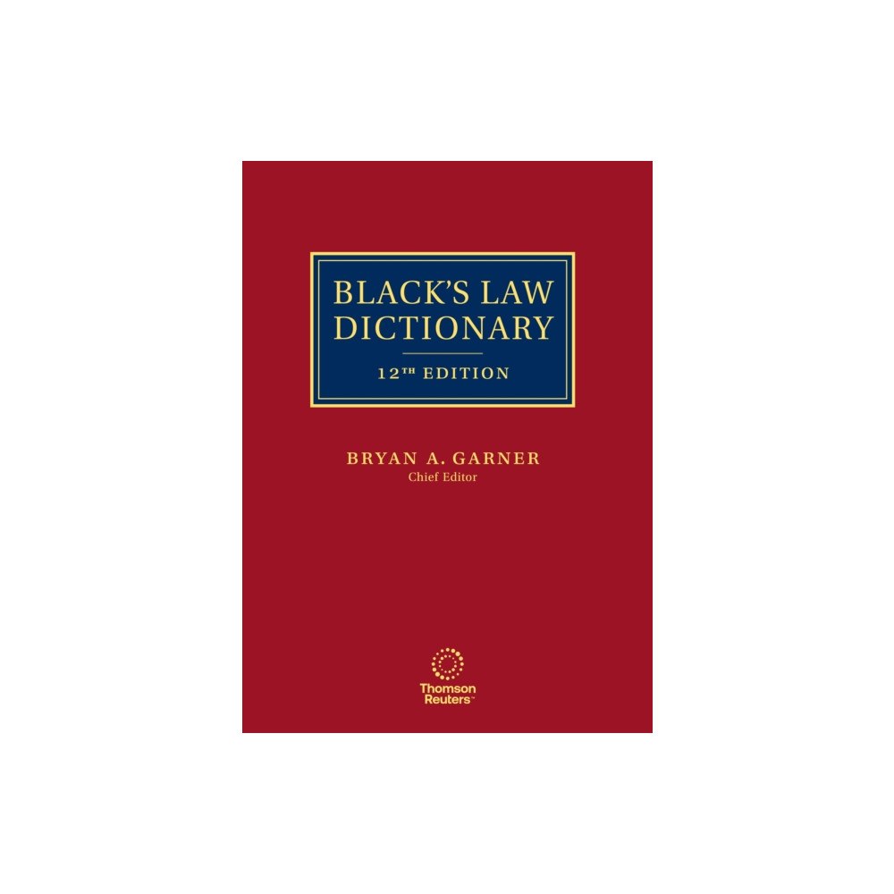 SWEET & MAXWELL Blacks Law Dictionary (inbunden, eng)