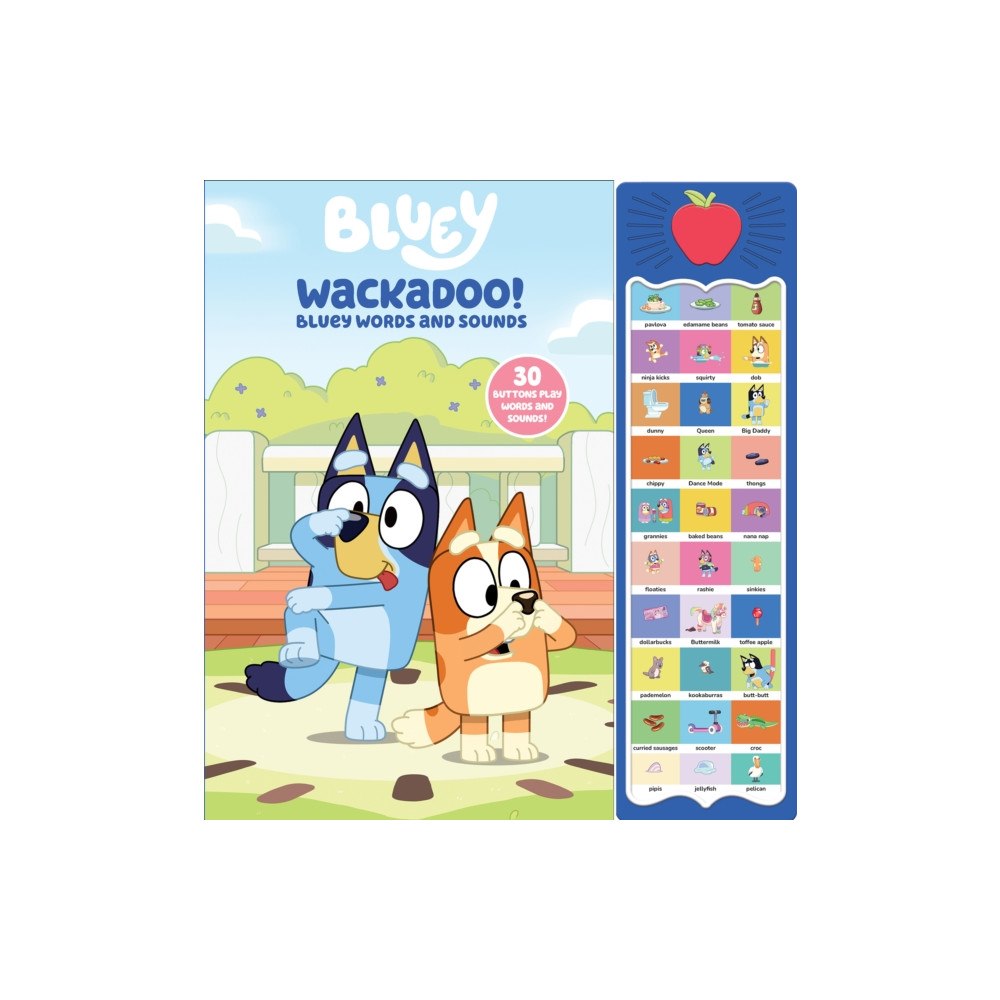 Phoenix International Publications, Incorporated Bluey: Wackadoo! Bluey Words and Sounds Sound Book (inbunden, eng)