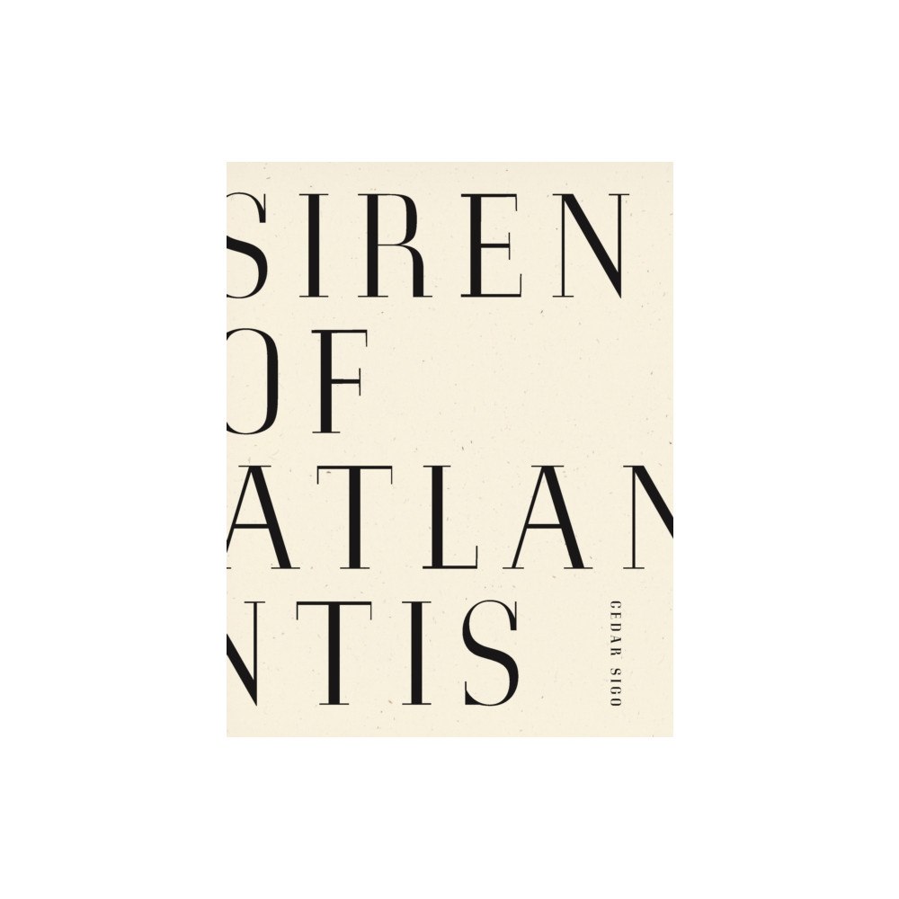 Wave Books Siren of Atlantis (häftad, eng)