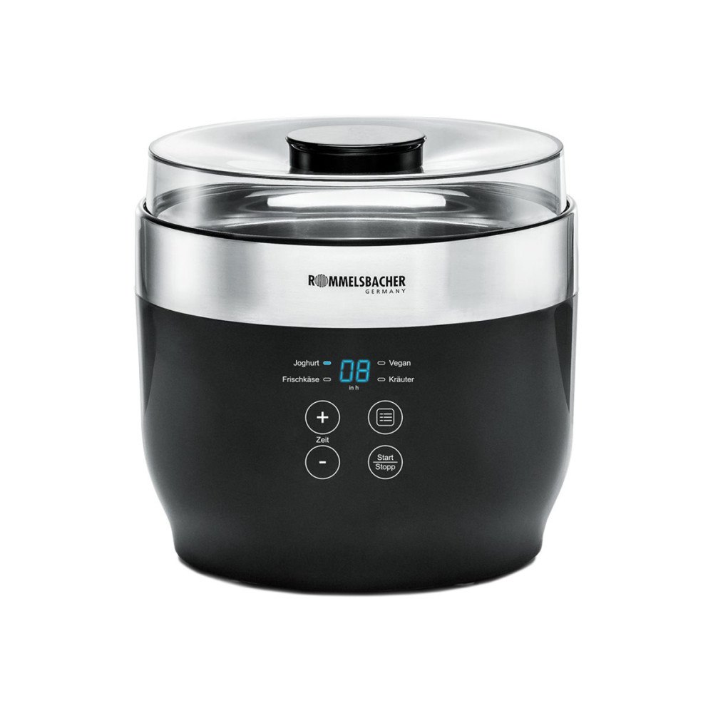 Rommelsbacher Rommelsbacher JG 80 Jona - yoghurtmaskin - svart / rostfritt stål
