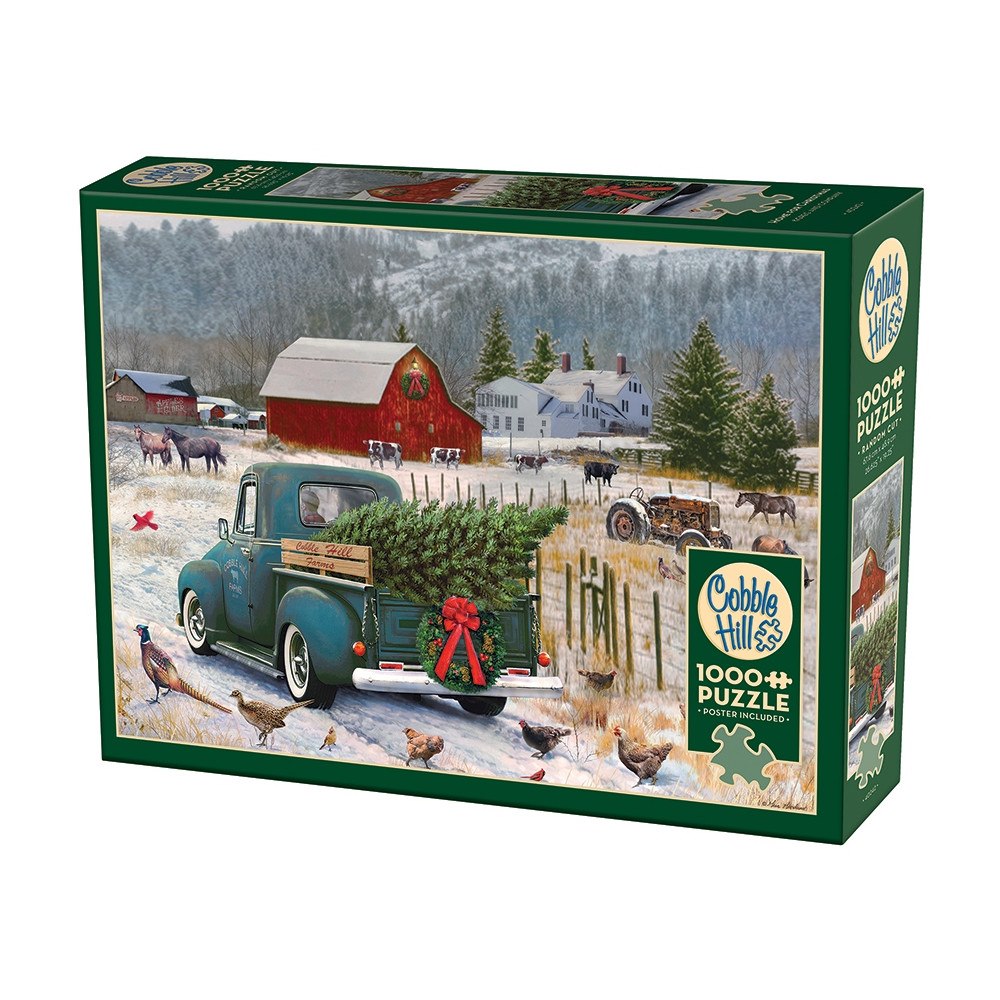 Cobble Hill Home for Christmas, Pussel, 1000 bitar, Cobble Hill