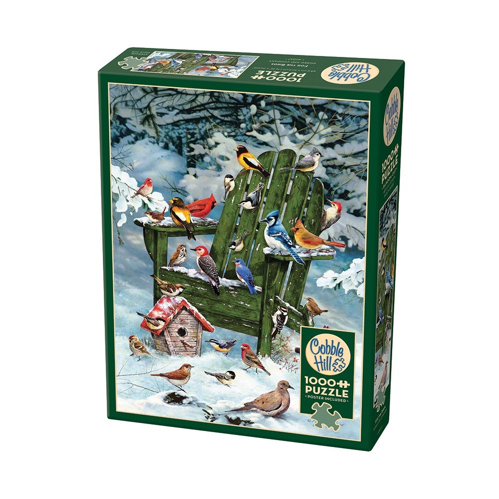 Cobble Hill For the Birds, Pussel, 1000 bitar, Cobble Hill