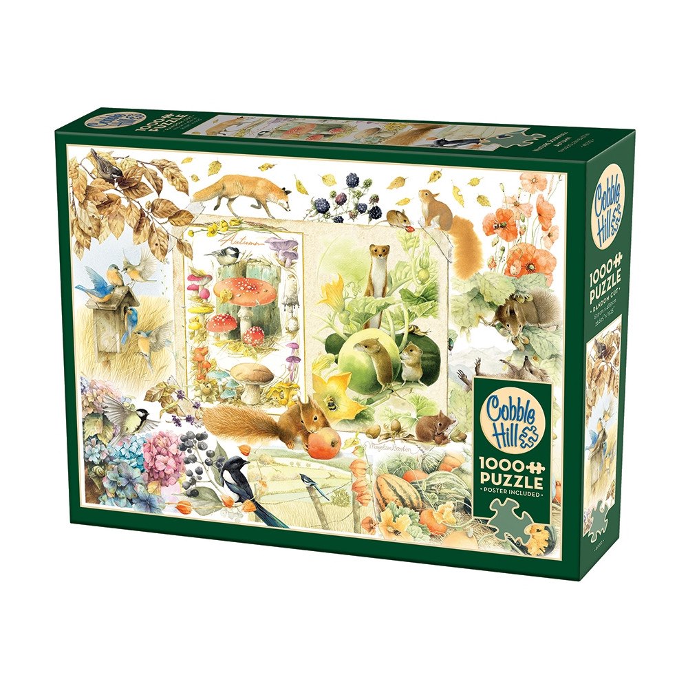 Cobble Hill Nature Journal: Autumn, Pussel, 1000 bitar, Cobble Hill