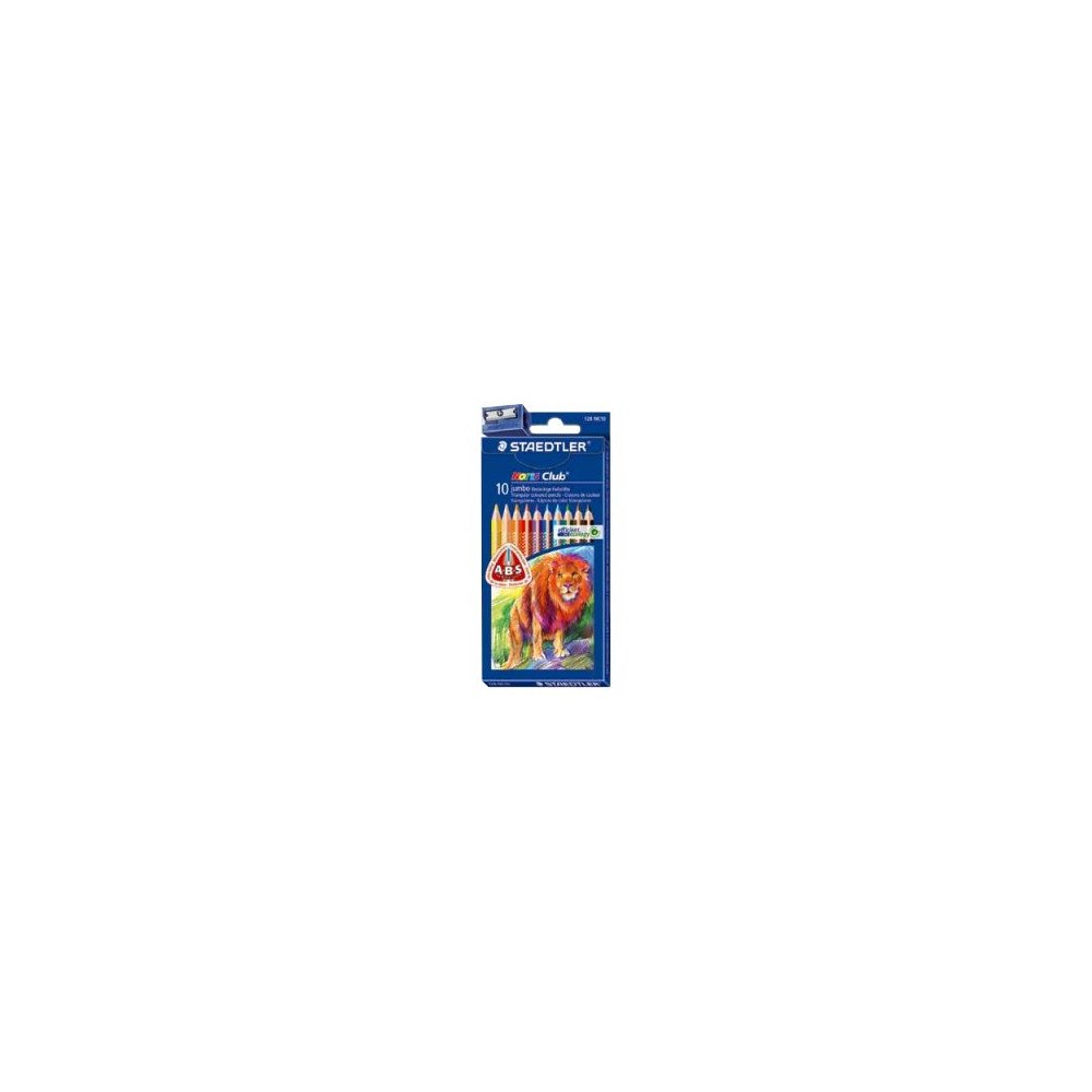 STAEDTLER STAEDTLER Noris Club Jumbo - färgpenna - blandfärger (paket om 10)