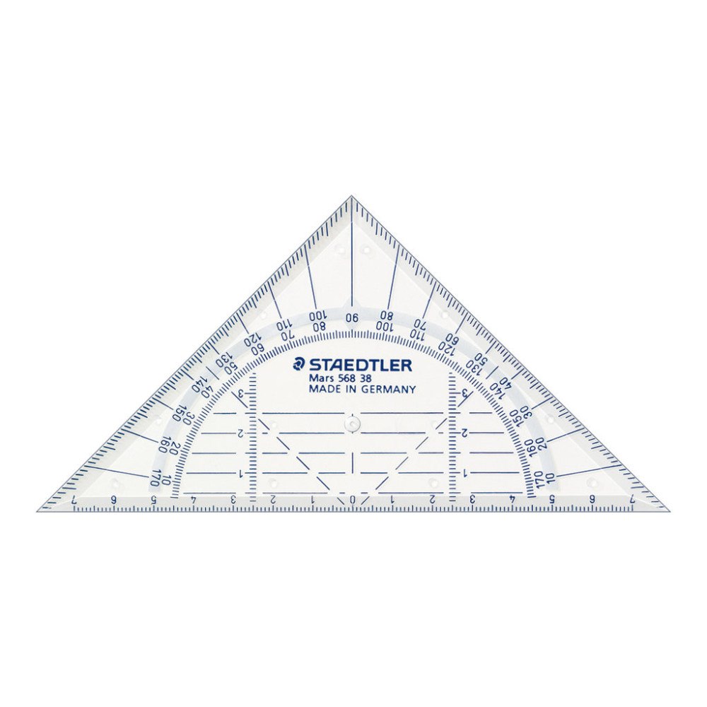 STAEDTLER STAEDTLER Mars - triangel - 16 cm - transparent