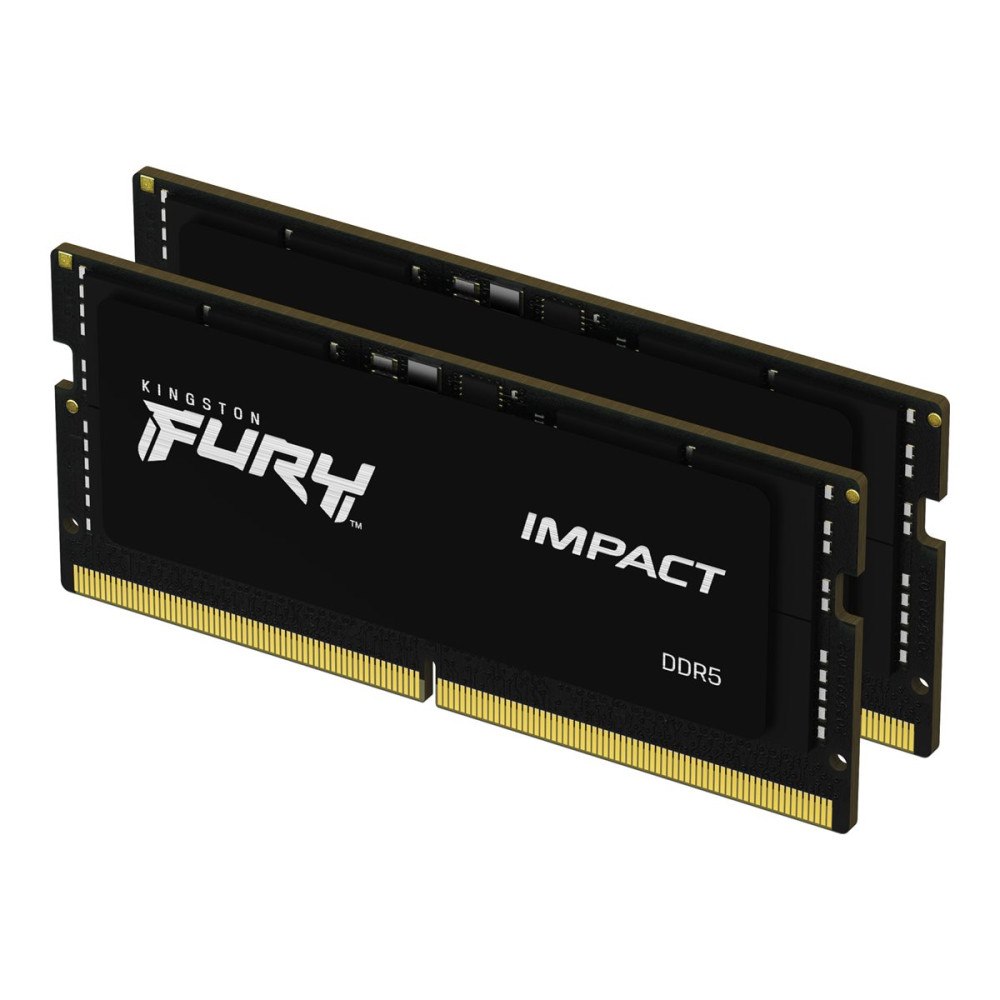 Kingston Technology Kingston FURY Impact - DDR5 - sats - 32 GB: 2 x 16 GB - SO DIMM 262-pin / PC5-51200