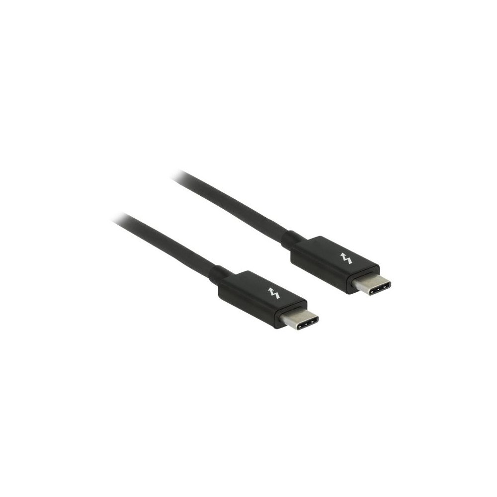 DeLOCK Delock - Thunderbolt-kabel - 24 pin USB-C till 24 pin USB-C - 1 m