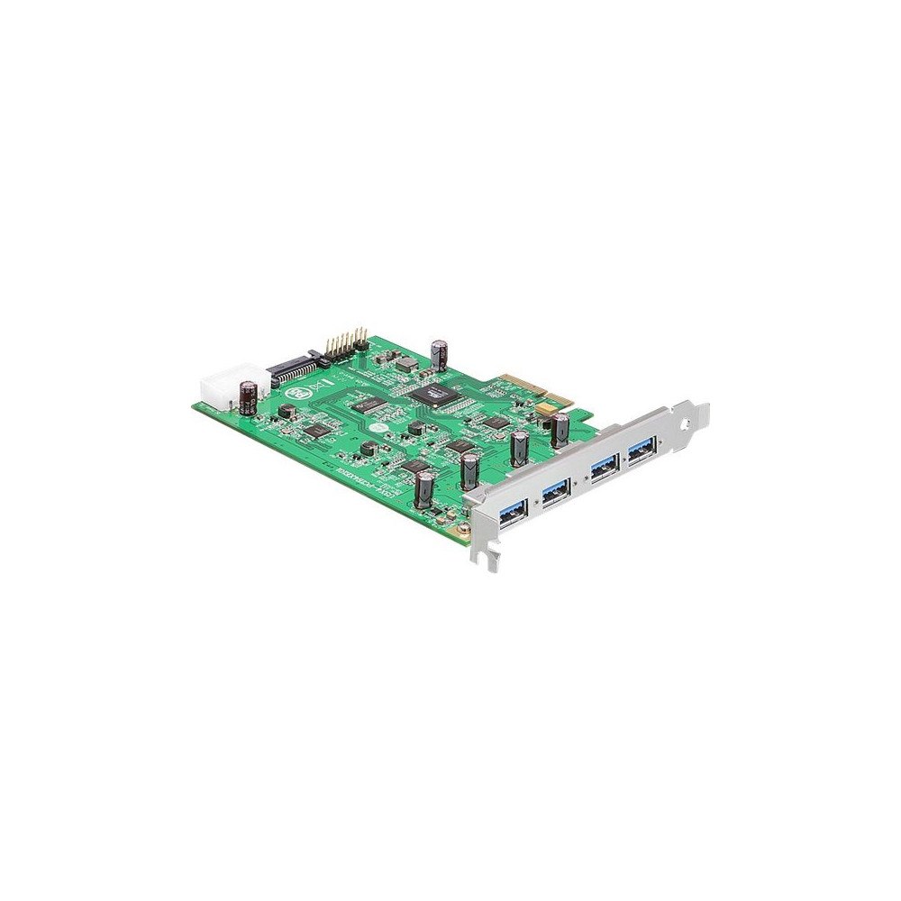 DeLOCK Delock PCI Express Card x4 > 4 x External - USB-adapter - PCIe 2.0 x4 - USB 3.0 x 4