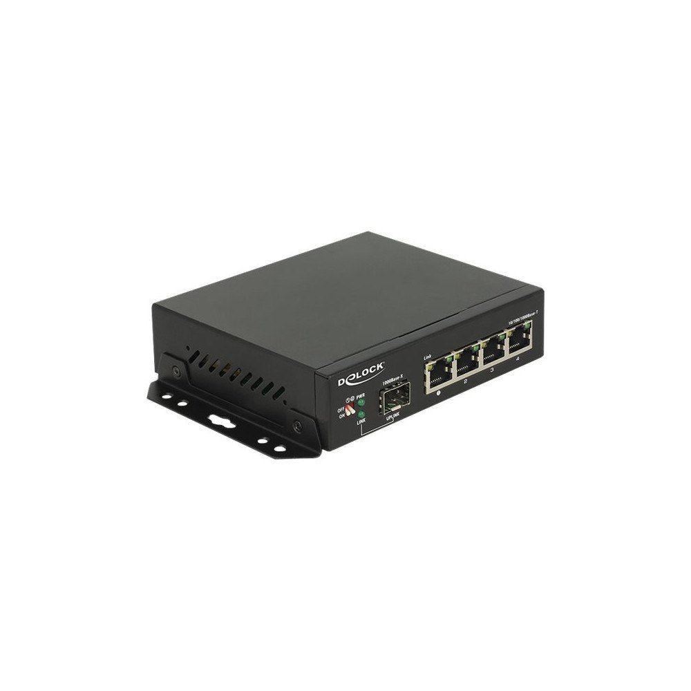 DeLOCK Delock - switch - 4 portar