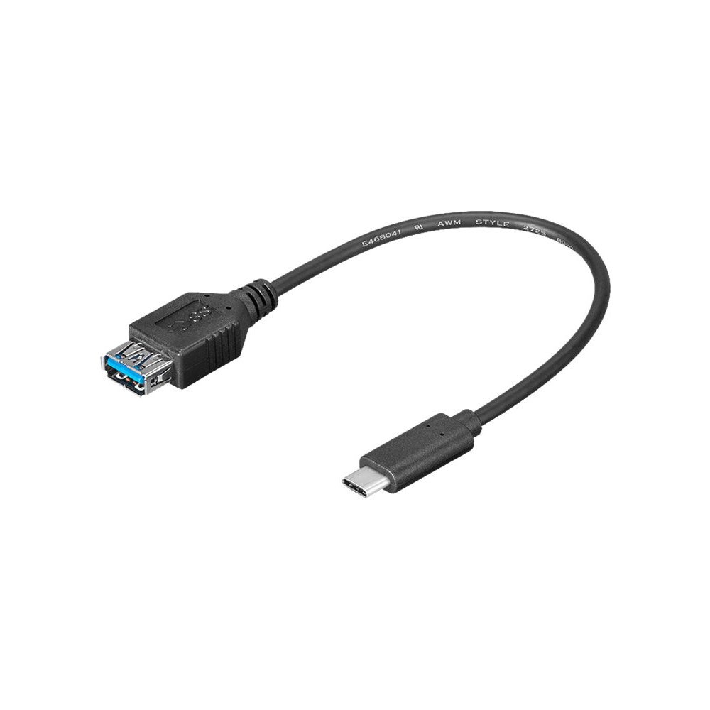 Goobay goobay - USB typ C-adapter - USB typ A till USB-C - 20 cm