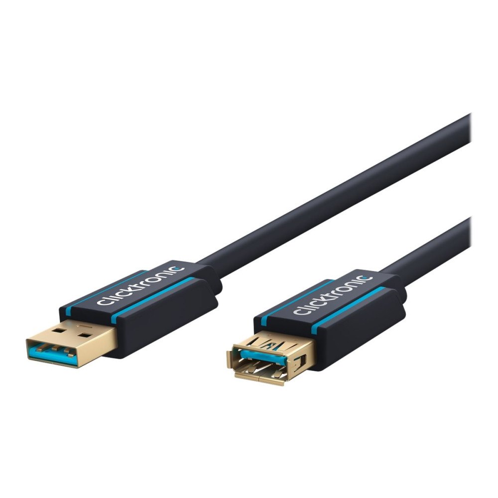 ClickTronic ClickTronic - USB-förlängningskabel - USB typ A till USB typ A - 1.8 m