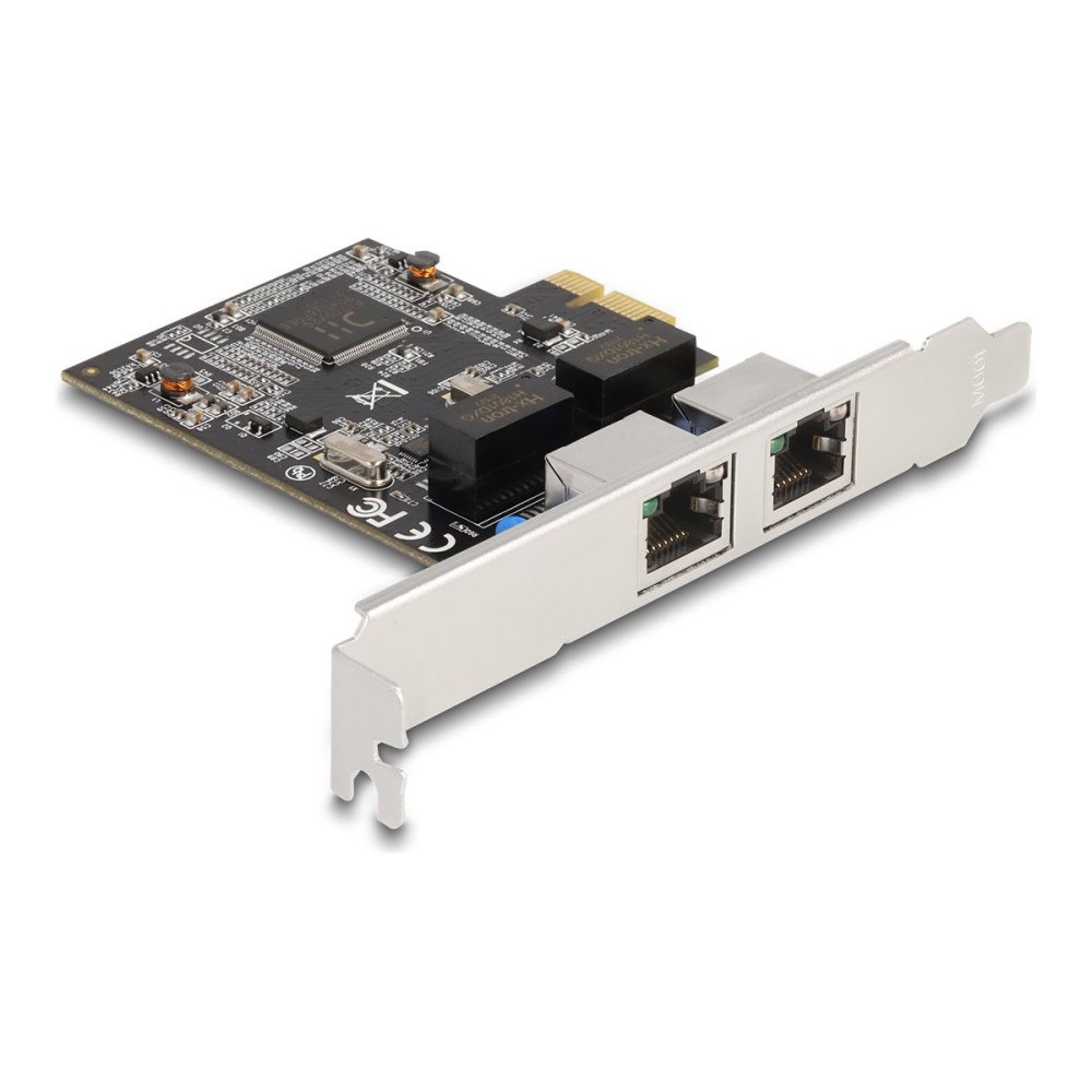 DeLOCK Delock - nätverksadapter - PCIe 2.0 - Gigabit Ethernet x 1