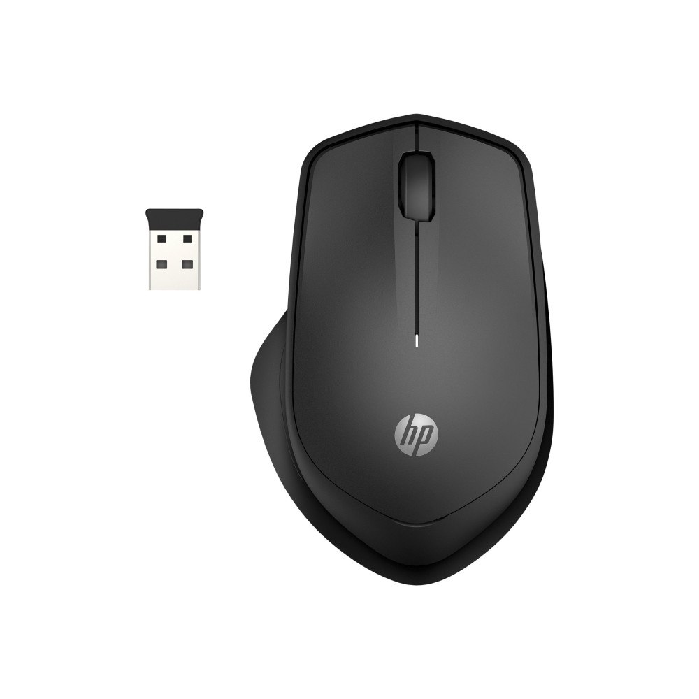 Hewlett-Packard HP Silent 280M - mus - gagatsvart