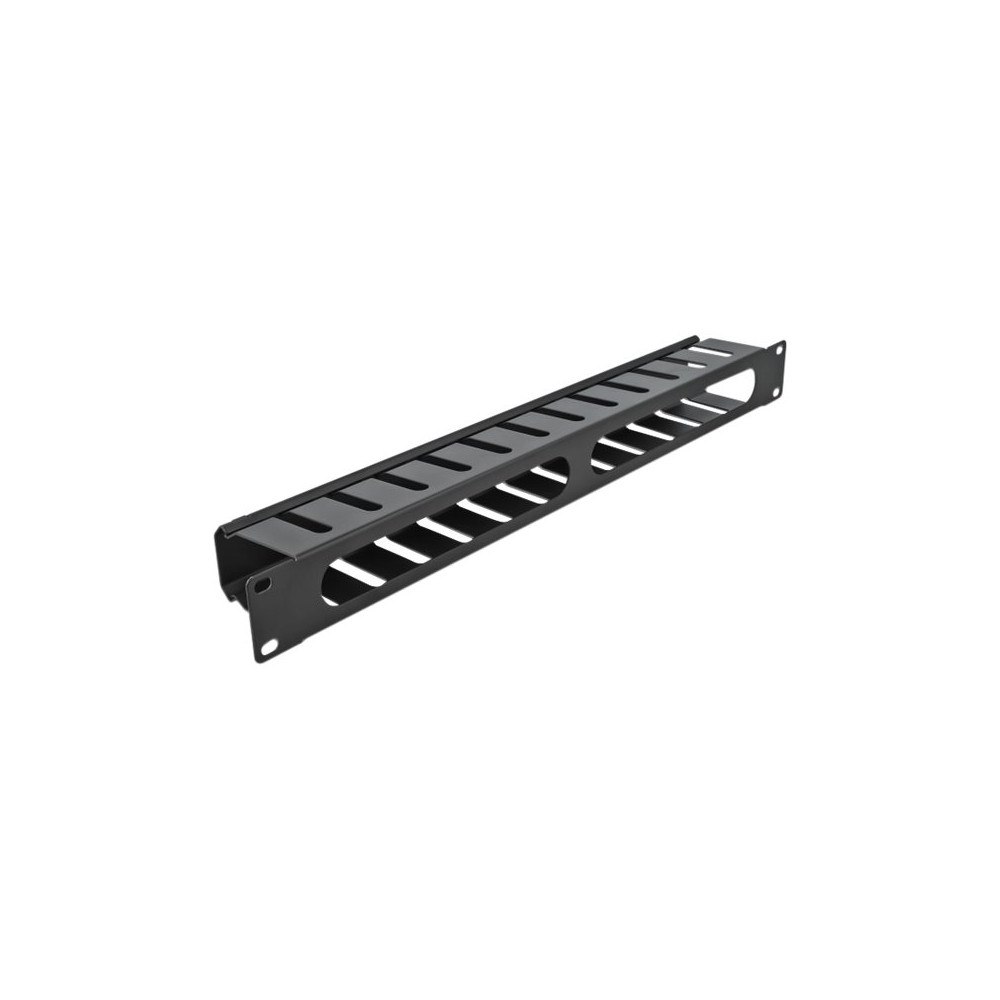 DeLOCK Delock - rackpanel för kabelhantering - 1U