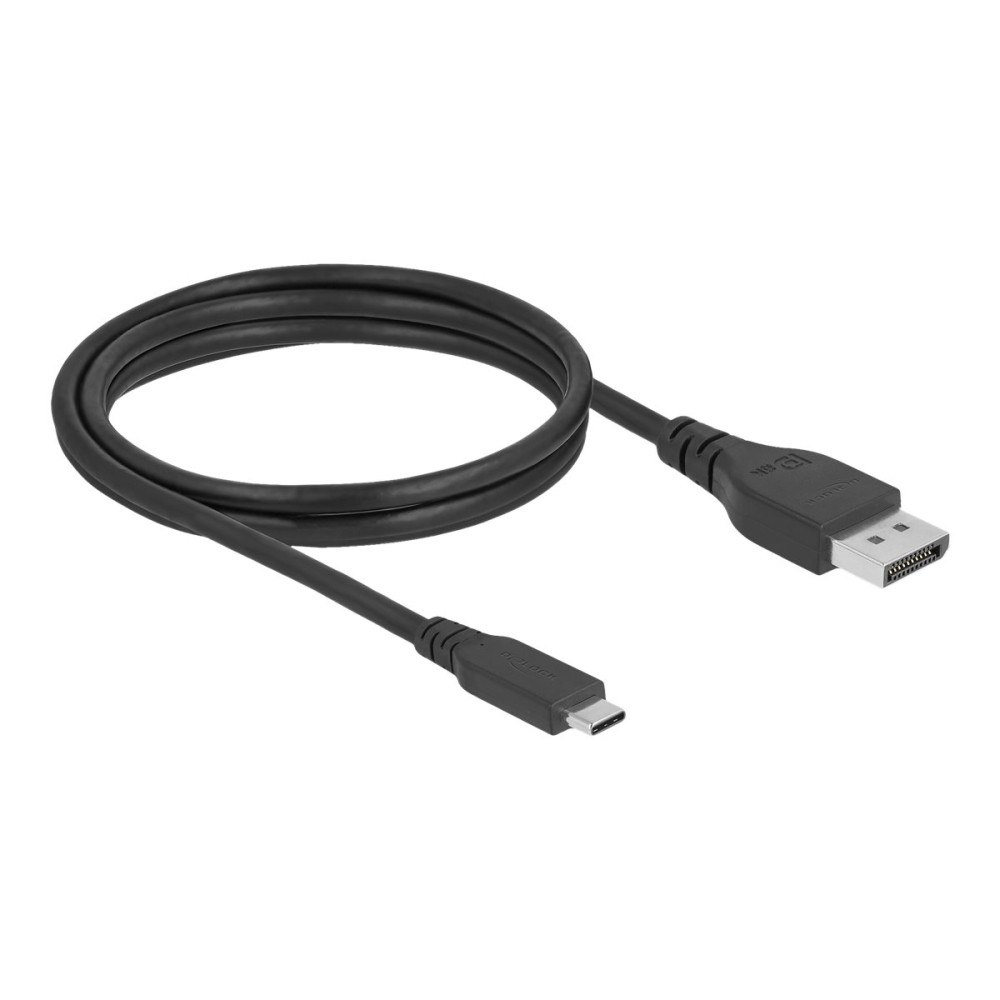 DeLOCK Delock - videoadapterkabel - 24 pin USB-C till DisplayPort - 1 m