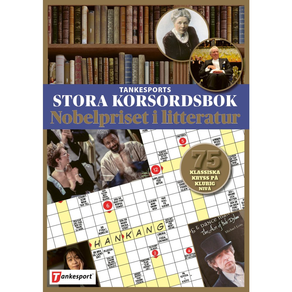 Stevali Tankesports stora korsordsbok : Nobelpriset i litteratur (bok, flexband)