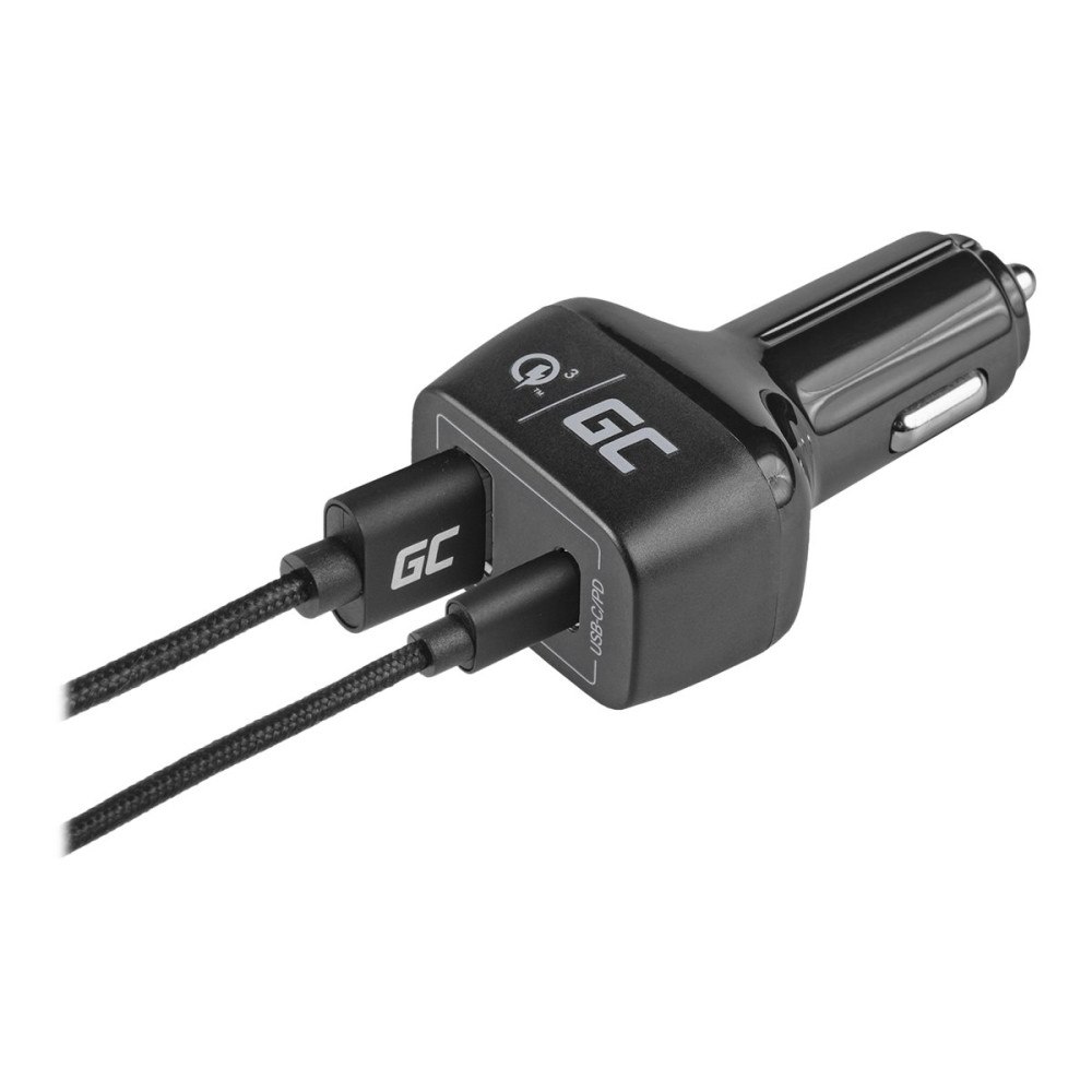 Green Cell Green Cell strömadapter för bil - USB, USB-C - 42 Watt