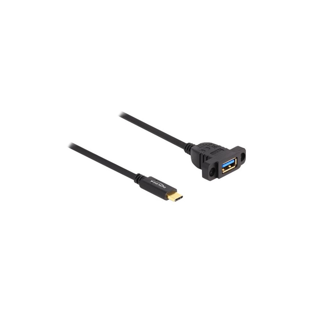 DeLOCK Delock - USB typ C-kabel - USB typ A till 24 pin USB-C - 1 m